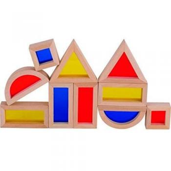 Goki- Puzzles 3D Caja de Construccion con Ventanas, Multicolor