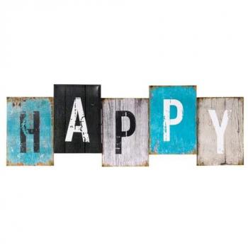 Lienzo Impreso Atmosphera Happy 75 x 26 cm