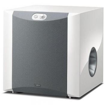Subwoofer Yamaha NS-SW300 Blanco Brillante 250W con Puerto Twisted Flare
