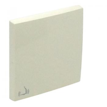 Tecla simple con símbolo campana LOGUS 90 marfil