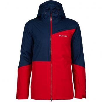 Chaqueta Deportiva para Hombre Columbia Iceberg Point Rojo Azul
