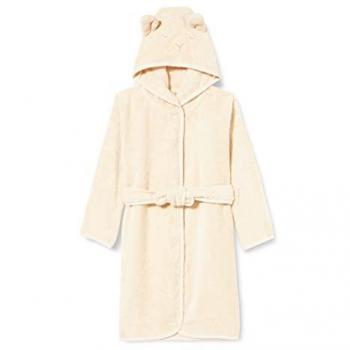 Albornoz Lam Junior de Algodón Beige Talla 86/92 Pippi Organic