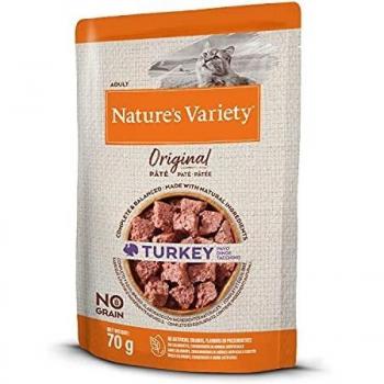 Nature's Variety Original No Grain Paté Multipack 24 x 70 g - Surtido de Perú y Pavo