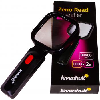 Lupa de Lectura Levenhuk Zeno Read ZR10 con Lente de Aumento y Diseño Compacto