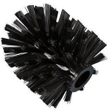 Ebnat 338.249 reemplazo del cepillo Jefe de Plástico Negro WC diámetro de 8 cm