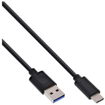 Cable USB 3.2 Gen 1x2, USB-C a USB-A, Negro, 0.3m