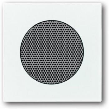Busch-Jaeger 8253-84 Central Speaker Cover Plate in Studio White