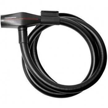 Trelock Unisex – Adulto Cable Candado Candado 2231260903 Negro, 110 cm