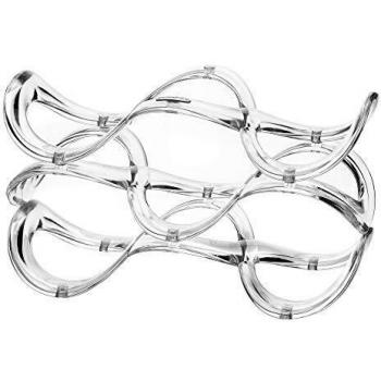 Soporte Universal para Botellas de Vino Cuvée Transparente 32x16x18 cm