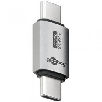Goobay USB 4.0 Straight USB-C Male to Male Adapter
