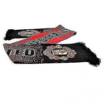 Bufanda moteada Manchester United FC unisex adultos roja One Size