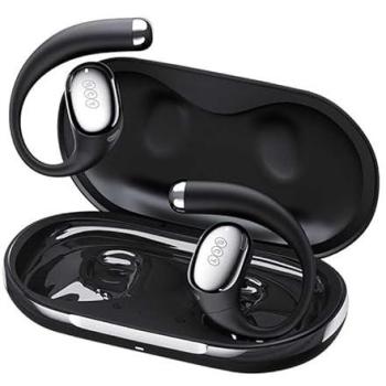 QCY Crossky R70 Open-Ear Sport Wireless Earphones - Bluetooth 6.0, Hi-Res LDAC, 52 Hours Battery Life