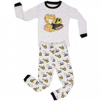 elowel | Pijamas De Nino | Bebé, Pequeño, Ropa De Dormir 2 Piezas | Algodon | Calido Y Acogedor | Tamaño: 8 Años