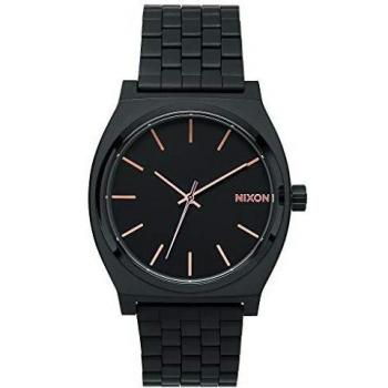 Nixon Reloj Analógico para Unisex Adultos de Cuarzo con Correa en Acero Inoxidable A045-957-00