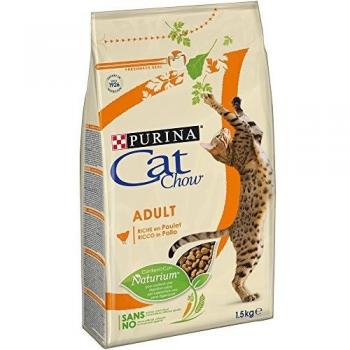 Purina Cat Chow pienso para Gato Adulto Pollo 6 x 1,5 Kg