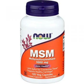 Now Foods MSM 1000mg Vegan Capsules - 120 Count