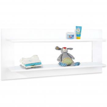 Pinolino 193413 estante de pared, color blanco EDELMATT