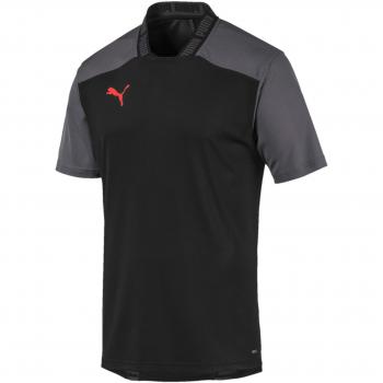 PUMA Ftblnxt Pro tee Camiseta de Manga Corta, Hombre, Negro Black-Nrgy Red, L