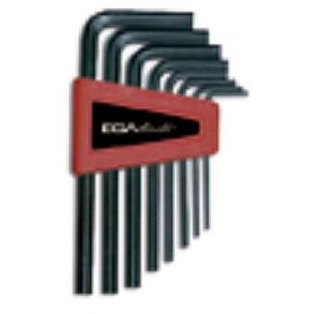 Juego de 10 llaves hexagonales de bola serie larga EGA Master (1,5 mm - 10 mm)