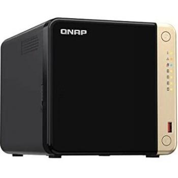 Qnap TS-464-4G Servidor de Almacenamiento Torre Ethernet Negro NAS