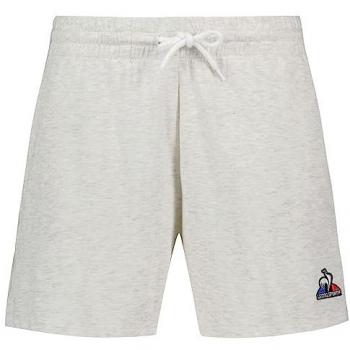 Le Coq Sportif Pantalones Cortos Deportivos Saison N°1 para Mujer, color Beige Chino/Écru/Victory Blue, talla M