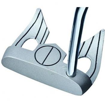 LONGRIDGE Putter Bat - - Putter de Peso perimetral para Golf, Color Plateado