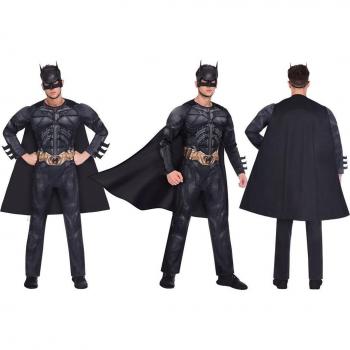 Disfraz Adulto Batman Caballero Oscuro DC Cómics 3 Piezas