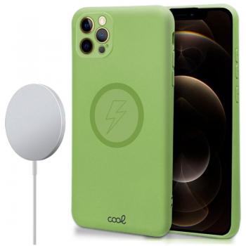 Carcasa magnética COOL para iPhone 12 Pro Max en color pistacho