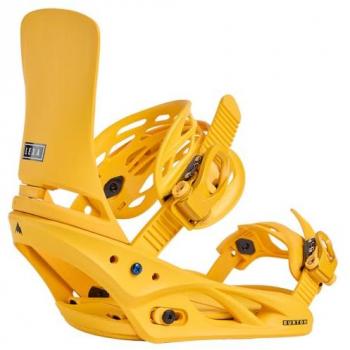 Fijaciones de Snowboard Burton Lexa Re:Flex para mujer, color amarillo, talla L