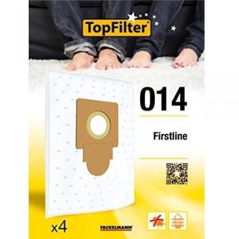 Conjunto de 4 Sacos de Aspirador Firstline TopFilter Premium Ref. 64014