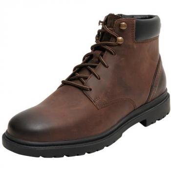 Geox Andalo Men's Brown Lace-Up Boots with Special Membrane, Size 42