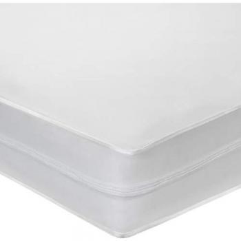 Funda de Colchón Impermeable y Transpirable Pikolin Home - Faldón Elástico para Colchones hasta 34 cm - 135x190/200 cm