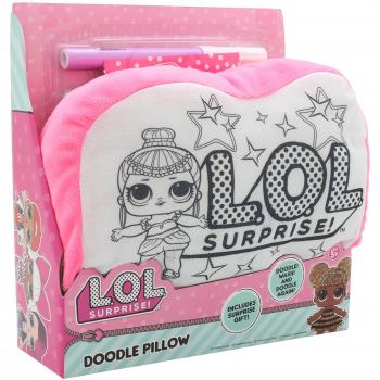 L.O.L. Surprise ! Mini Cojín A Colorear Munecas LOL Actividad Creativa para Niñas Almohada para Niña
