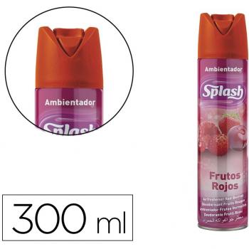 Splash Ambientador Líquido Frutos Rojos 300 Ml