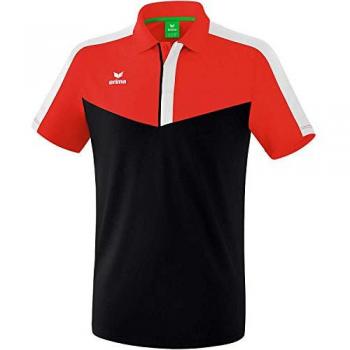 Erima Squad Short Sleeve Polo Shirt for Men - Red - 3XL