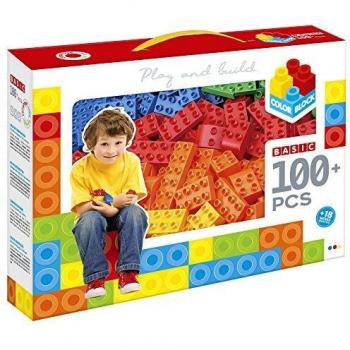 ColorBaby - Construcciones para niños +100 piezas Basic Color Block