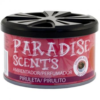 Ambientador Orgánico Lata 37 grs AROMA PIRULETA Paradise Scents coche/ hogar