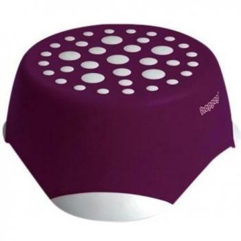 Hoppop 32130062 Monti - Taburete infantil, color morado y blanco