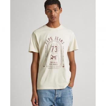 Camiseta Damien de Pepe Jeans en color blanco para hombre
