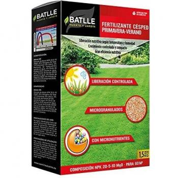 Abonos - Fertilizante Cesped Primavera-Verano 1,5kg - Batlle