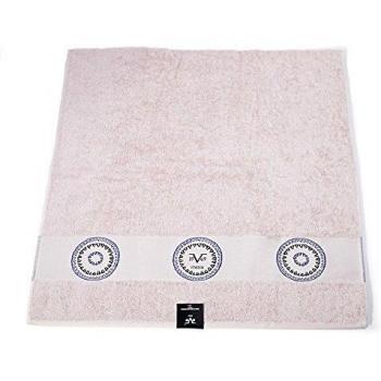 Versace 19v69 Abbigliamento Sportivo SRL-Toalla 100x150cm Beige, 100x150 cm
