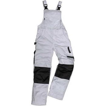 Mono de trabajo Champ, Talla 60, blanco/gris