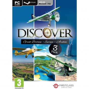Explora Gran Bretaña, Europa y Arabia - Simulador de Vuelo para PC