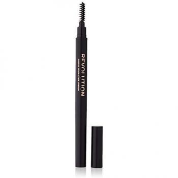 Duo Brow Definer Lápiz y Pincel de Precisión para Cejas - Make Up Revolution - Tono Light Brown 0.15 g