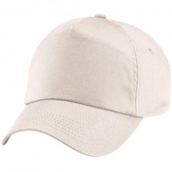 Gorra Beechfield Original 5 Panel de Algodón 100% para Hombre en Color Arena Claro
