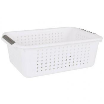 Cesta Multiusos Confortime Blanco Plástico (30,7 x 20,5 x 10 cm)