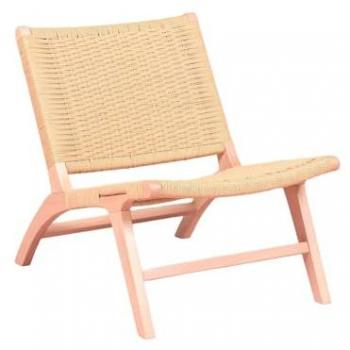 Sillón Nórdico Liam en Madera de Haya y Cuerda Ecológica