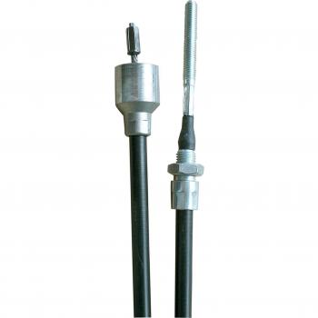 Colgante freno freno cable Bowden móvil 830  mm cuerda 1055  MM con campana 26  mm a BPW 7  Serie, Plata