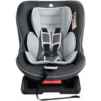 Meinkind Silla de Coche Bebe, Silla de Coche para Bebes Group 0-1 es Adecuado para Bebés de 0-18 kg Protector Asiento Coche Silla Bebe con Método de Instalación 2 in 1 Sillas Coche Niños,Gris