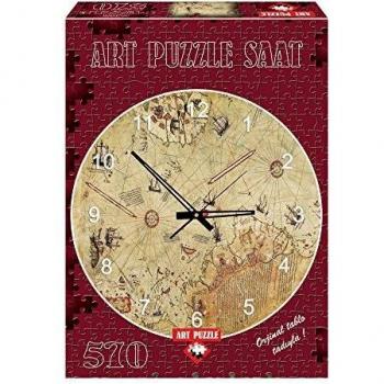 Puzzle Reloj Mapa del Capitán Reise 570 Piezas
